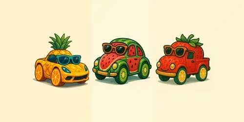Fruit Ride Collections generated by chatgpt-image