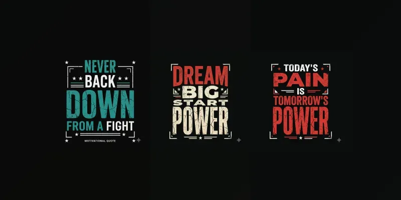 Vintage Motivation Tee Generator generated by undefined