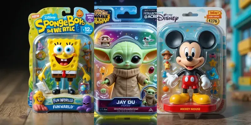 3D Cartoon Collectible Toy Figures generated by undefined