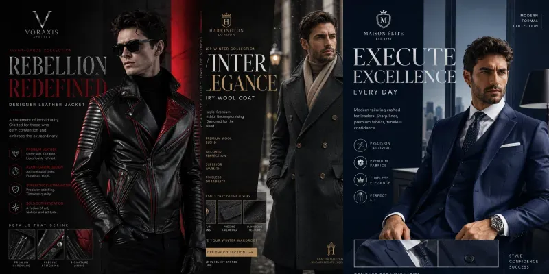 Fashion Poster Creator Packs generated by undefined