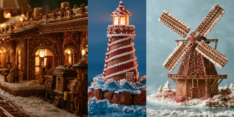 Gingerbread Village Generator