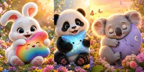 Cute Inspirational Character Art Packs 1 generated by chatgpt-image