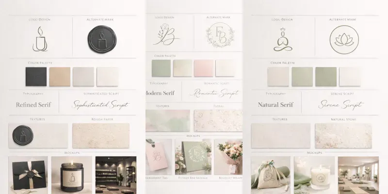 Brand Kit Presentation Boards generated by undefined