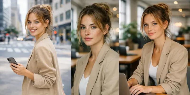 Consistent Influencer Model Packs generated by undefined