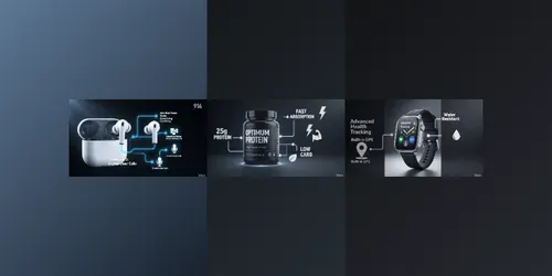 Product Feature Highlight Videos generated by veo