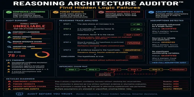 Reasoning Architecture Auditor generated by undefined