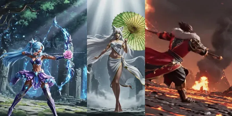 Cinematic Fantasy Anime Videos generated by undefined
