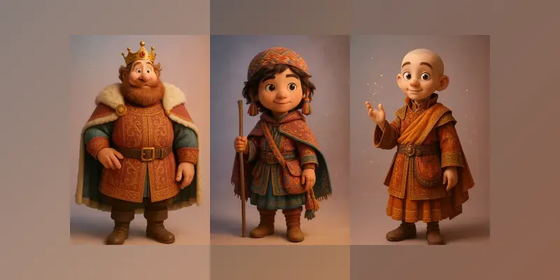 Whimsical 3D Folklore Character Studios generated by undefined