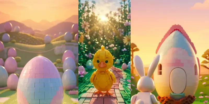 Lego Easter Video Generator generated by undefined