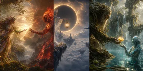 Elements In Eternal Love generated by chatgpt-image