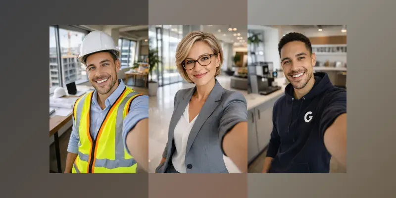 Professional Office Selfie Photos generated by undefined