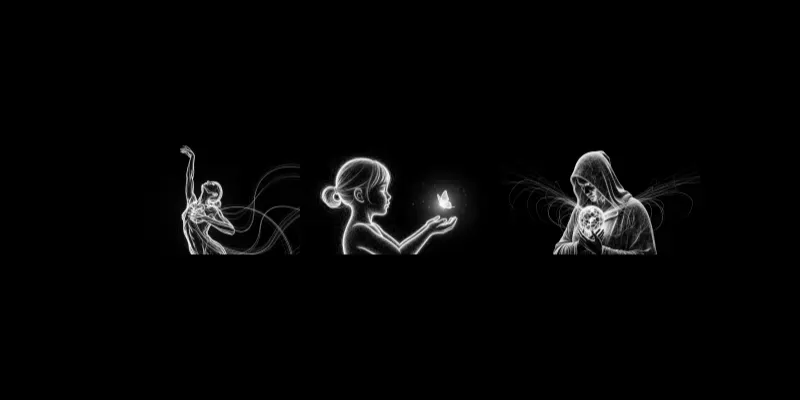 Ethereal Light Figures generated by undefined