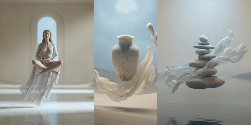 Serene Interior Decor Wallpaper Assets generated by undefined