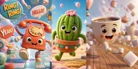 3D Whimsical Object Characters chatgpt-image prompt mini thumbnail