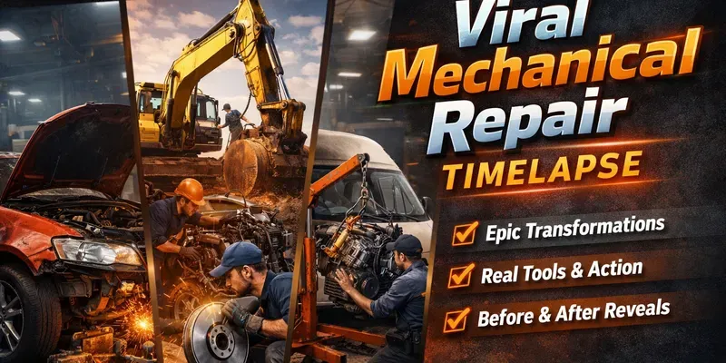 Viral Mechanical Repair Timelapses generated by undefined