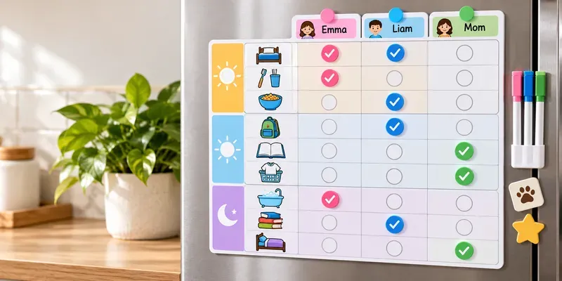 Visual Routine Chore Chart Generator