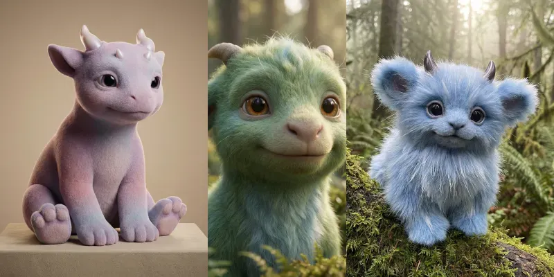 Photorealistic Sweet Monster Creators generated by undefined