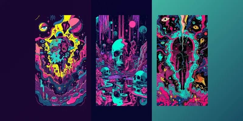 Dreamlogic Psychedelic Illustrations Pro generated by undefined
