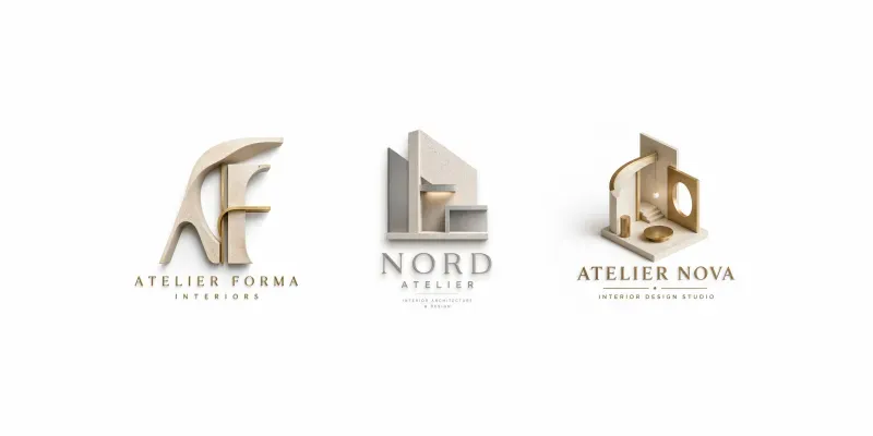 Premium 3d Interior Logo Generator generated by undefined