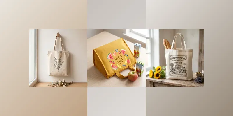 Tote Bag Accessory Mockups generated by undefined