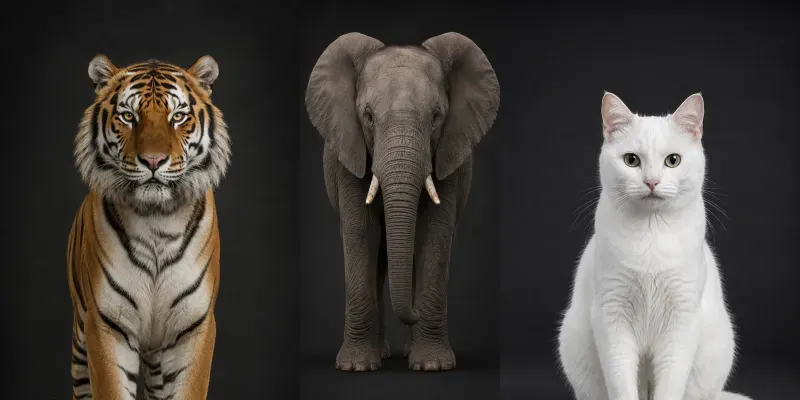 Realistic Animal Photos generated by undefined