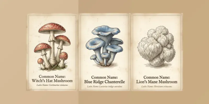 Vintage Botanical Cards generated by undefined