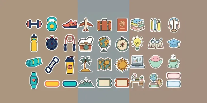 Digital Planner Sticker Pack Generator