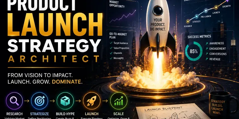 Product Launch Strategy Architect generated by undefined