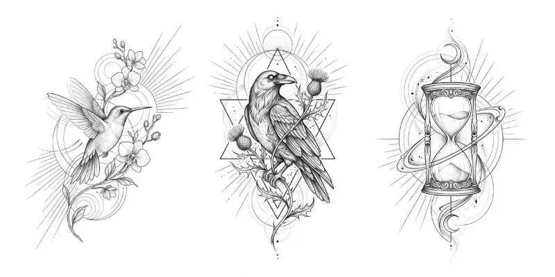 Fineline Flash Tattoos