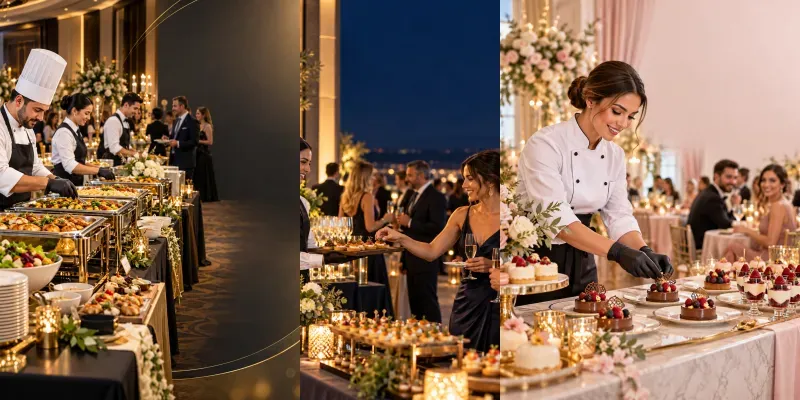 Catering Service Ad Visuals
