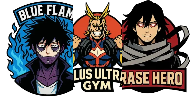 My Hero Academia Shirt Designs generated by undefined