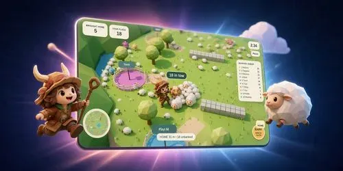 3D Herding Io Arena Game Builder generated by codex