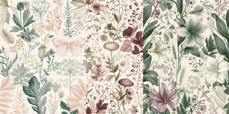 Botanical Patterns generated by undefined
