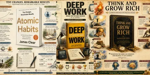 Premium Book Lessons Infographics generated by chatgpt-image