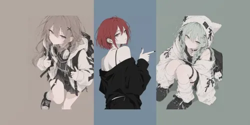 Simple Flat Anime Illustrations generated by chatgpt-image