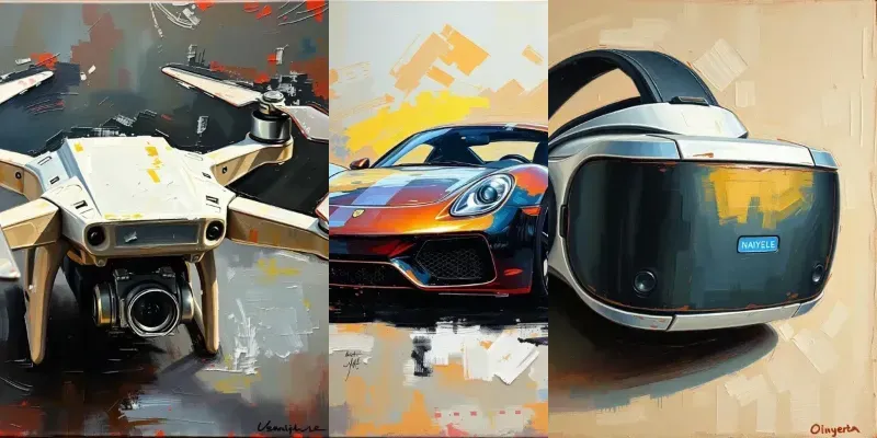 Tech Oil Paintings generated by undefined
