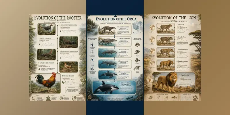 Evolutionary Journey Posters generated by undefined