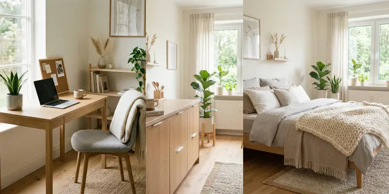 Scandinavian Cozy Interior generated by undefined