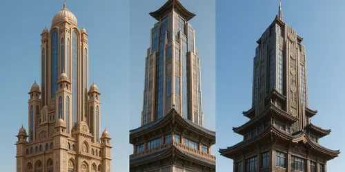 Skyscrapers In Countries Architecturals generated by chatgpt-image