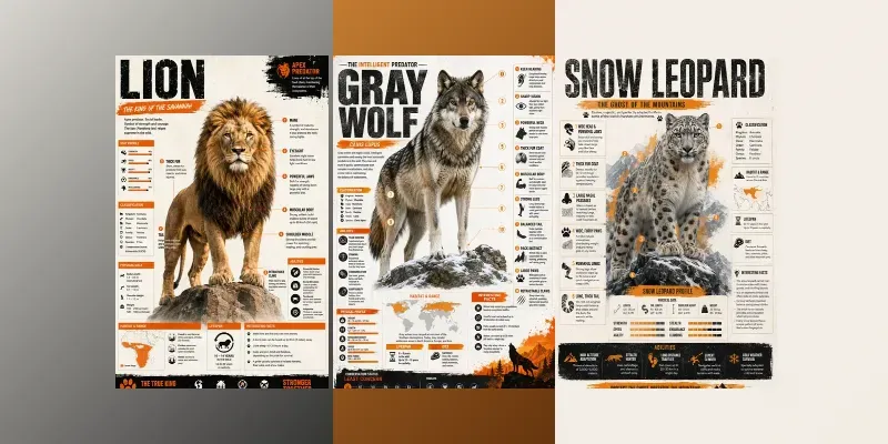 Wild Animal Infographic Generator generated by undefined