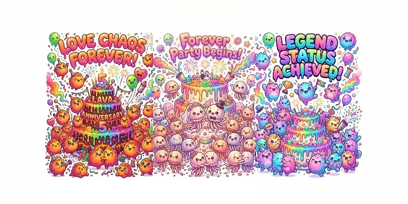 Kawaii Monster Party Card Packs generated by undefined