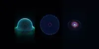 Cinematic Abstract Energy Loops grok-video prompt mini thumbnail