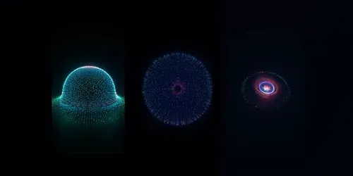 Cinematic Abstract Energy Loops generated by grok-video
