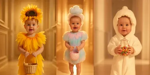 Baby Costumes generated by grok-video