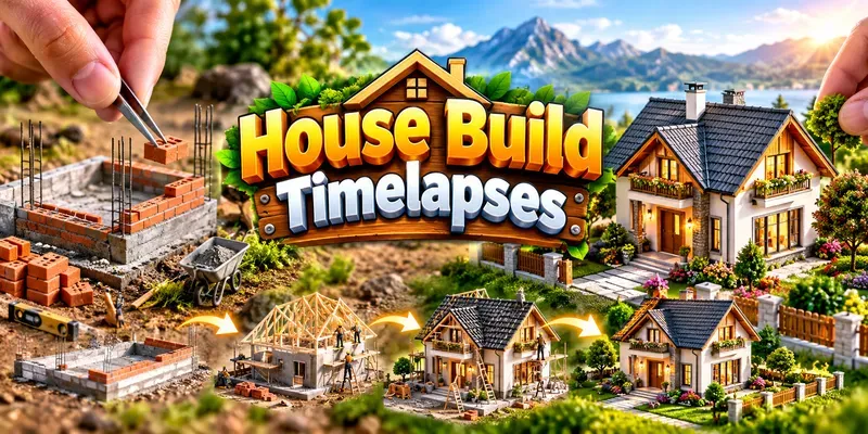Miniature House Build Timelapses generated by undefined