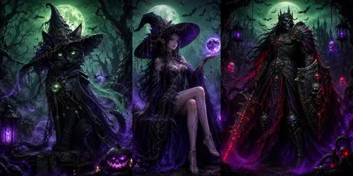 Character Halloweens generated by chatgpt-image