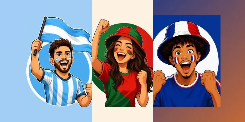 Cartoon Football Fan Avatar Generator generated by undefined