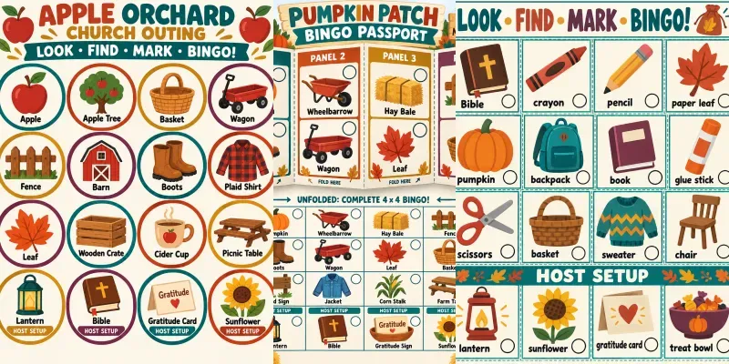 Christian Fall Bingo Toolkits generated by undefined