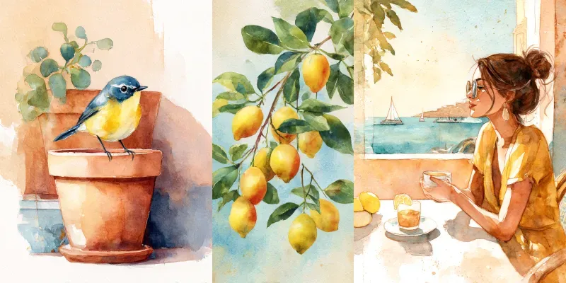 Sunwashed Mediterranean Junk Journals generated by undefined