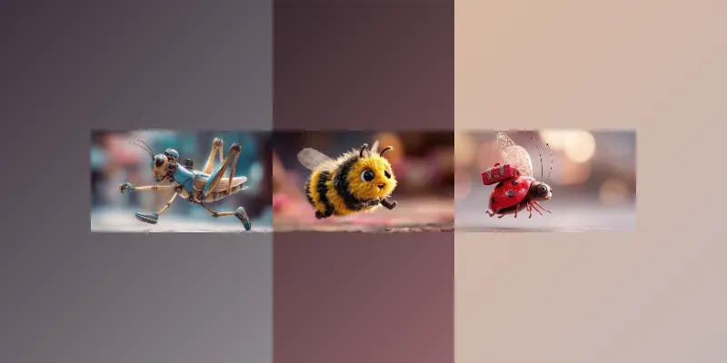 Dancing Insects Video Character Packs generated by undefined